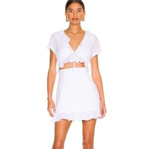 Revolve More to Come White Mini Dress